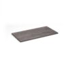 Flux modular storage double wooden top shelf grey oak - FL-TS2-GO