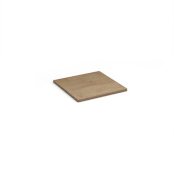 Flux modular storage single wooden top shelf kendal oak - FL-TS1-KO