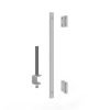 Front mounting screen bracket for aluminium frame screen returns mid-runs - SBKT50