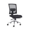 Gemini mesh task chair with no arms black - GEM300K2