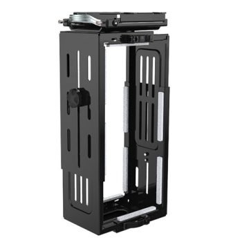 Halo large under desk CPU holder black - HLCPU-K