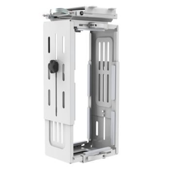 Halo large under desk CPU holder white - HLCPU-WH