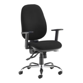 Jota Ergo 24hr ergonomic asynchro task chair black - JXERGOB-BLK