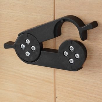 Meeting table linking device black - TVLOCK