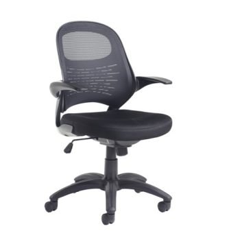 Orion mesh back operators chair black - ORN300T1-K