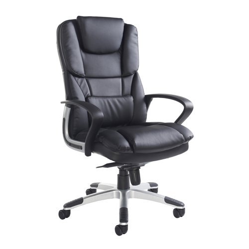 Palermo high back executive chair black faux leather - PAL300K2