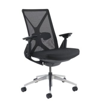 Paxton mesh back operator chair with black frame-black mesh - PAX300T1-K