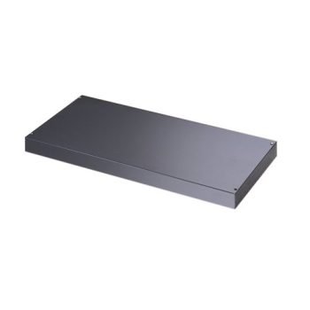 Plain steel shelf internal fitment for systems storage graphite grey - 2PS