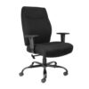 Porter bariatric operator chair with black fabric seat and back - POR300T1-K
