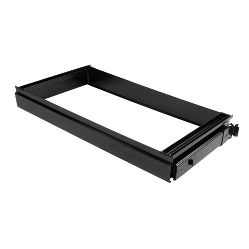 Roll out filing frame for Bisley systems storage cupboards and tambours black - BROSF