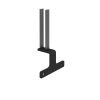 Screen bracket for intermediate back to back Adapt and Fuze desks black - EDILSB-K