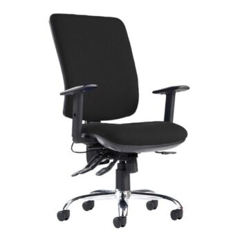 Senza Ergo 24hr ergonomic asynchro task chair black - SXERGOB-BLK
