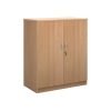 Systems double door cupboard 1200mm high beech - DD12B