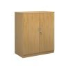 Systems double door cupboard 1200mm high oak - DD12O