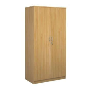 Systems double door cupboard 2000mm high oak - DD20O