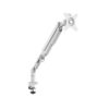 Triton gas lift single monitor arm white - TGSMARM-WH