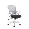 Tyler mesh back operator chair with white frame - TYL-300T1