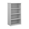 Universal bookcase 1440mm high with 3 shelves white - R1440WH