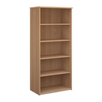 Universal bookcase 1790mm high with 4 shelves beech - R1790B