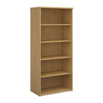 Universal bookcase 1790mm high with 4 shelves oak - R1790O