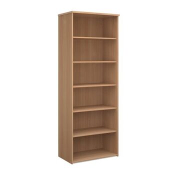 Universal bookcase 2140mm high with 5 shelves beech - R2140B
