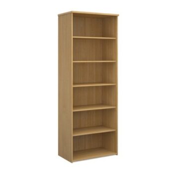 Universal bookcase 2140mm high with 5 shelves oak - R2140O