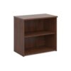 Universal bookcase 740mm high with 1 shelf walnut - R740W