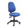 Vantage 200 3 lever asynchro operators chair with no arms blue - V200-00-B
