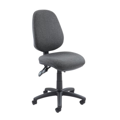 Vantage 200 3 lever asynchro operators chair with no arms charcoal - V200-00-C