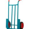 Apollo Heavy Duty Sack Truck; Extra Wide; Puncture Proof Wheels; Steel; 250kg; Teal - GI702R