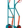 Apollo Heavy Duty Sack Truck; High Back; Puncture Proof Wheels; Steel; 300kg; Teal - GI701R