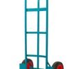 Apollo Heavy Duty Sack Truck; P Handle; Puncture Proof Wheels; Steel; 250kg; Teal - GI705R