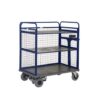 Apollo Powered Distribution Truck - 1100H - Sides Back & 2 Shelves - 1000 x 700 - PWDT303YBL