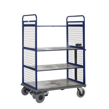 Apollo Powered Distribution Truck - 1500H - 3 Shelf with Sides - 1000 x 700 - PWDT304YBL