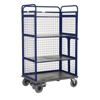 Apollo Powered Distribution Truck - 1500H - Sides Back & 3 Shelves - 1000 x 700 - PWDT306YBL