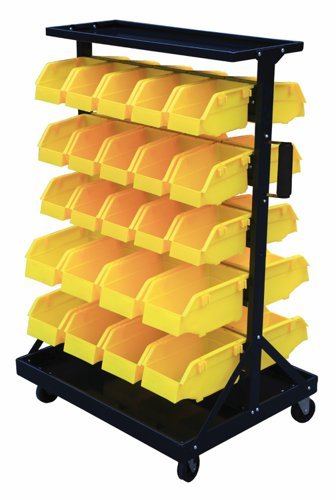 Bin Rack c/w; 46 Polypropylene Bins - GIL46Y