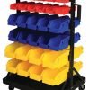 Bin Rack c/w; 60 Polypropylene Bins - GIL60Y