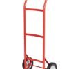 Budget Knuckle Guard Sack Truck; Solid Wheels; Steel; 100kg; Red - GI256H