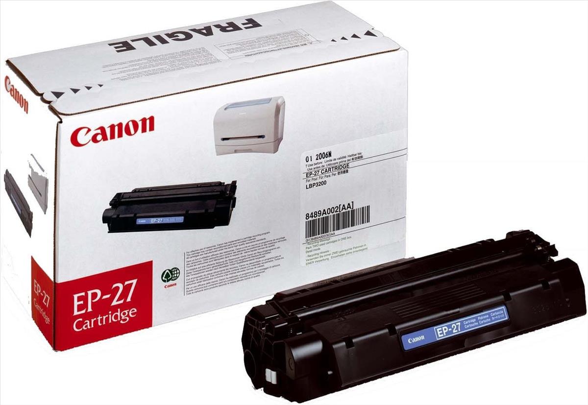 Canon Laser Toner Cartridge Black EP-27 8489A002