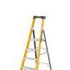 Climb-It Glass Fibre Platform Stepladder; 4 Tread; 150kg; Yellow/Black - GFP44Z