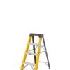 Climb-It Glass Fibre Swingback Stepladder; 3 Tread; 150kg; Yellow/Black - GFS33Z