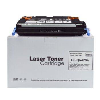 Compatible Laser Toner Cartridge Black HP 501A Q6470A
