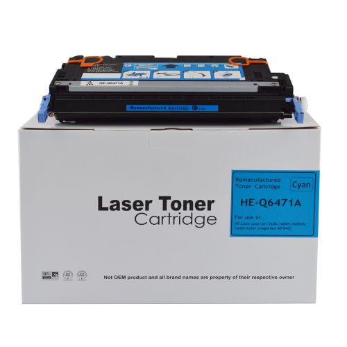 Compatible Laser Toner Cartridge Cyan HP 502A Q6471A