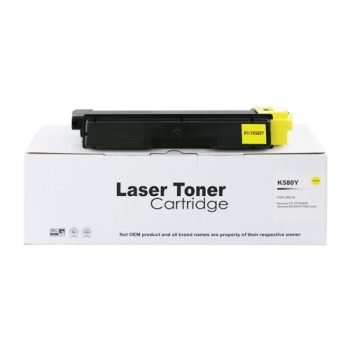 Compatible Laser Toner Yellow Kyocera TK-580Y 1T02KTANL0