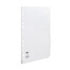 Concord Card A4 5 Part Dividers White Punched 79901/99