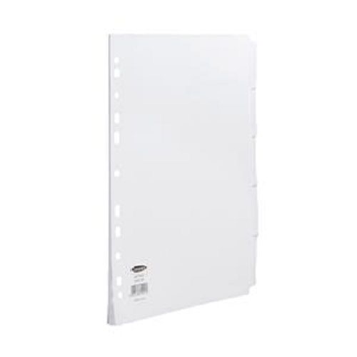 Concord Card A4 5 Part Dividers White Punched 79901/99