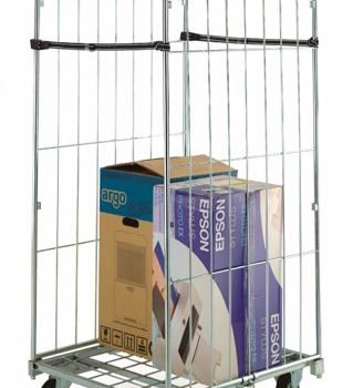 Demountable Roll Container; 2 Sides & straps; Internal Height mm: 1360; 500kg; Silver - RB1522