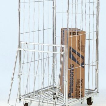 Demountable Roll Container; 4 Sides (1 x 1/2 Drop Side); Internal Height mm: 1360; 500kg; Silver - RB1524
