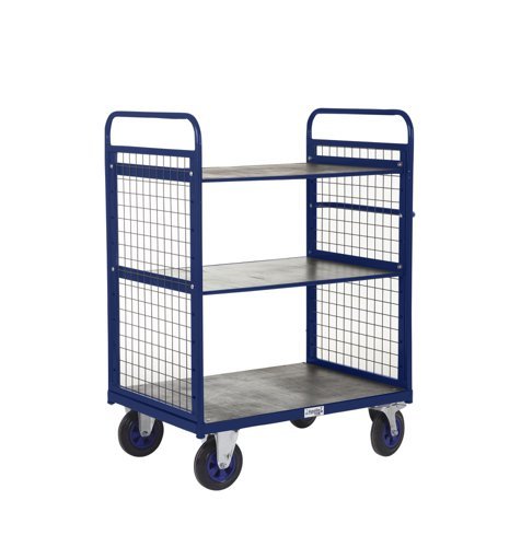Distribution Trucks - 1100H - 2 Shelf with Sides - 1000x700 - PADT301YBL
