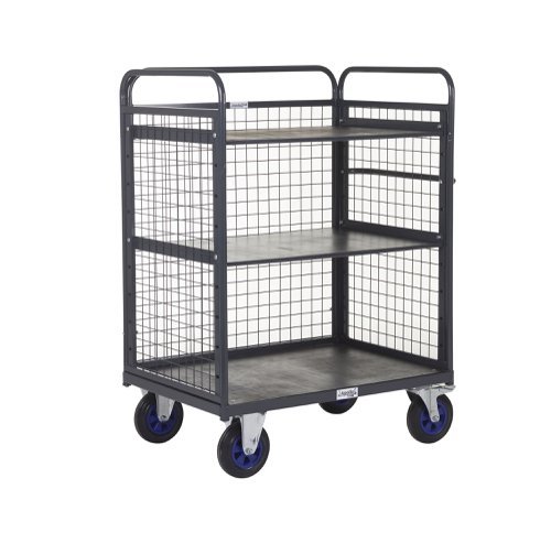 Distribution Trucks-1100H-2 Shelf with Sides & Back-1000x700 - PADT303Y